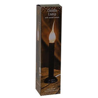 Black Electric Candle Lamp w Silicone Bulb 7 - The Fox Decor