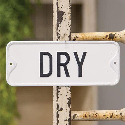 Dry Farmhouse Metal Sign - The Fox Decor