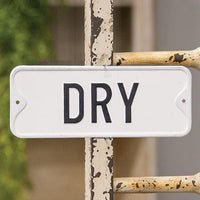 Dry Farmhouse Metal Sign - The Fox Decor