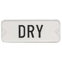 Dry Farmhouse Metal Sign - The Fox Decor
