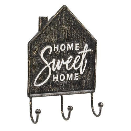 Home Sweet Home House Metal Wall Hook - The Fox Decor
