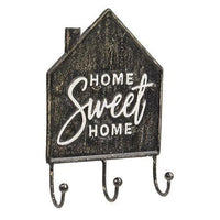 Home Sweet Home House Metal Wall Hook - The Fox Decor