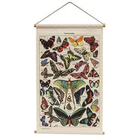 Butterfly Linen Wall Hanging - The Fox Decor