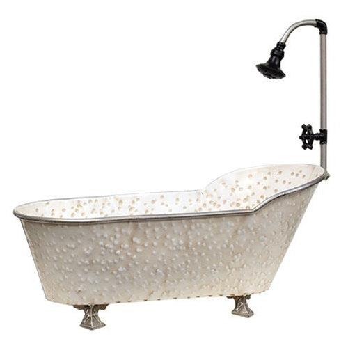 2 Set Vintage Bathtub Planters - The Fox Decor