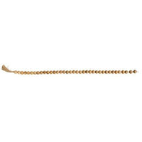 Natural Wood Bead Garland With Tassel 3ft - The Fox Decor