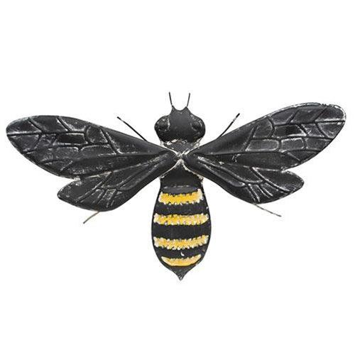 Black Bee Metal Wall Decor - The Fox Decor