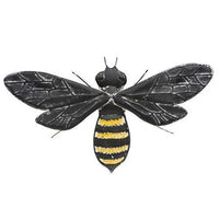 Black Bee Metal Wall Decor - The Fox Decor