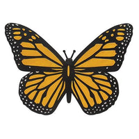 Monarch Butterfly Metal Wall Decor - The Fox Decor
