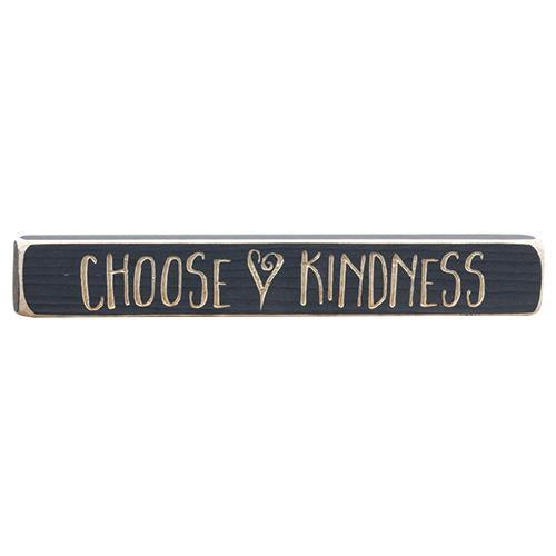 Choose Kindness Engraved Block 12 - The Fox Decor