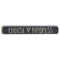 Choose Kindness Engraved Block 12 - The Fox Decor