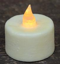 Ivory Timer Tealight - The Fox Decor