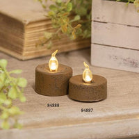 Cinnamon Coated Timer Tealight - The Fox Decor
