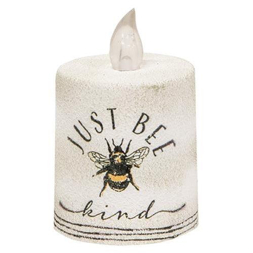 Just Bee Kind Timer Pillar - The Fox Decor