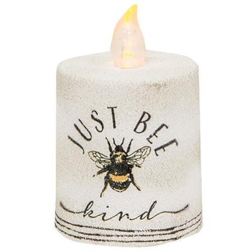 Just Bee Kind Timer Pillar - The Fox Decor
