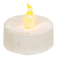 White Cement Mini Timer Tealight - The Fox Decor