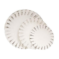 Shabby Chic Fluted Candle Pan 35 - The Fox Decor