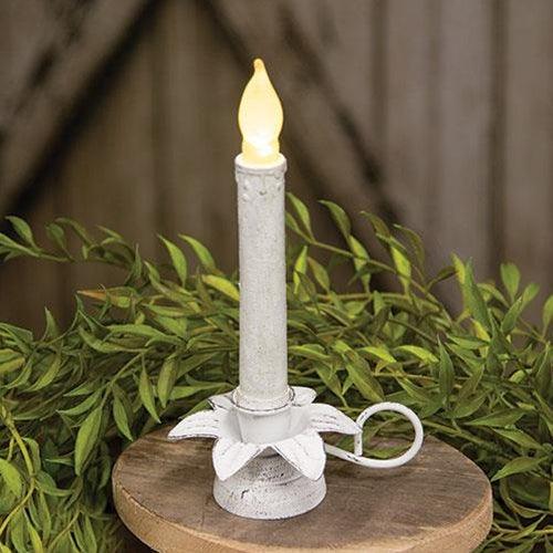Shabby Chic Blooming Flower Taper Holder - The Fox Decor