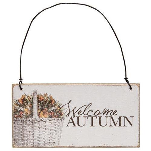 Autumn Blessings Ornament 2 asstd - The Fox Decor