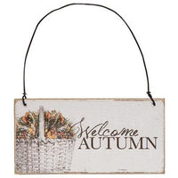 Autumn Blessings Ornament 2 asstd - The Fox Decor