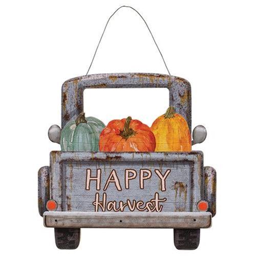 Happy Harvest Vintage Truck Hanger - The Fox Decor