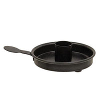 Metal Tab Taper Candle Holder Black - The Fox Decor
