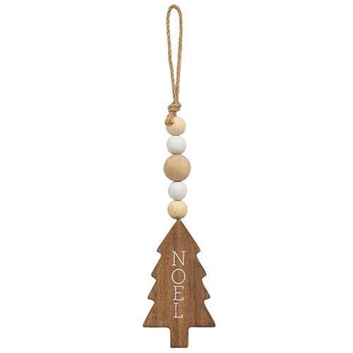 Noel Tree Beaded Ornament - The Fox Decor