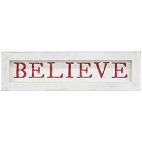 Believe Farmhouse Sign - The Fox Decor