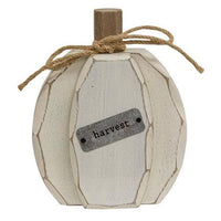 Cream Harvest Pumpkin Chunky Sitter - The Fox Decor
