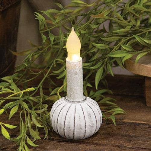Shabby Chic Round Taper Holder - The Fox Decor