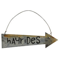 Rustic Cabin Arrow Ornaments 3 asstd - The Fox Decor