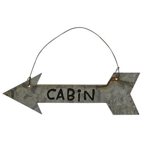 Rustic Cabin Arrow Ornaments 3 asstd - The Fox Decor