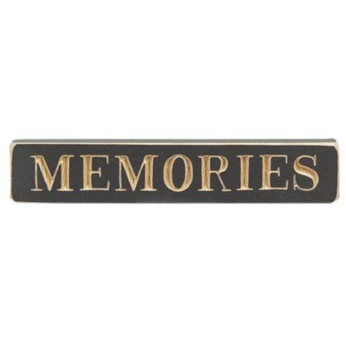 MEMORIES Engraved Block 9 - The Fox Decor