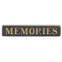 MEMORIES Engraved Block 9 - The Fox Decor