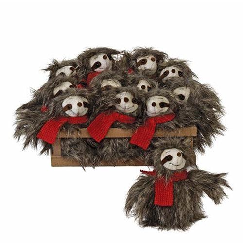 Plush Sloth Ornament - The Fox Decor