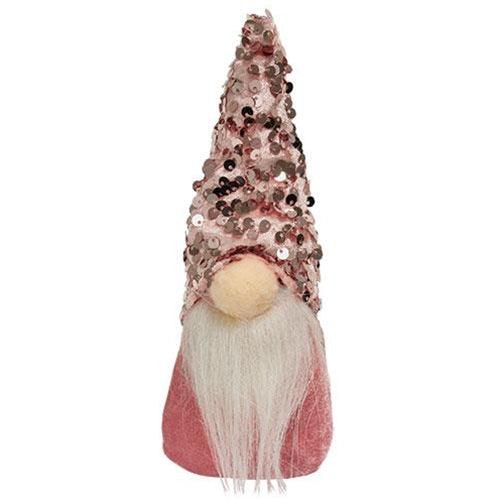 Pink Sequin Gnome Small - The Fox Decor