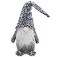 Large Gray Hat Santa Gnome - The Fox Decor
