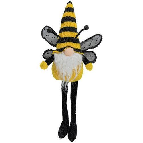 Buzzing Gnome Bee w Dangle Legs - The Fox Decor