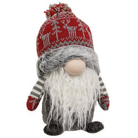 Mr & Mrs Nordic Snowflake Gnome Sitter 2 Asstd - The Fox Decor