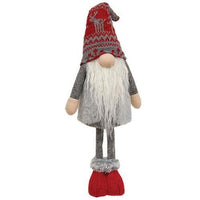 Mr or Mrs Nordic Snowflake Standing Gnome 2 Asstd - The Fox Decor