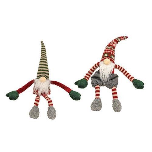 Nordic Sweater Hanging Gnome 2 Asstd - The Fox Decor