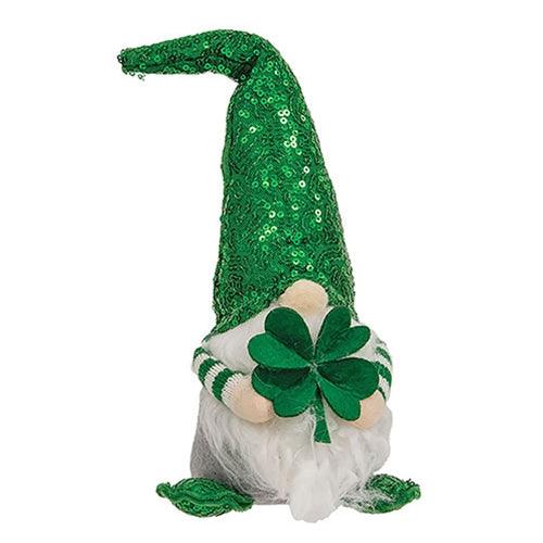 St Patrick's Day Lucky Sequin Gnome - The Fox Decor