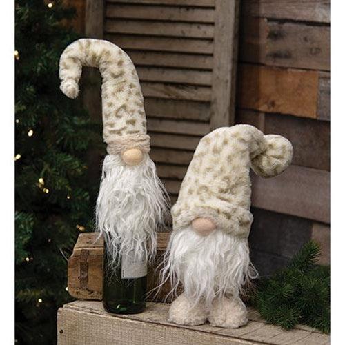 Leopard Gnome Bottle Topper - The Fox Decor