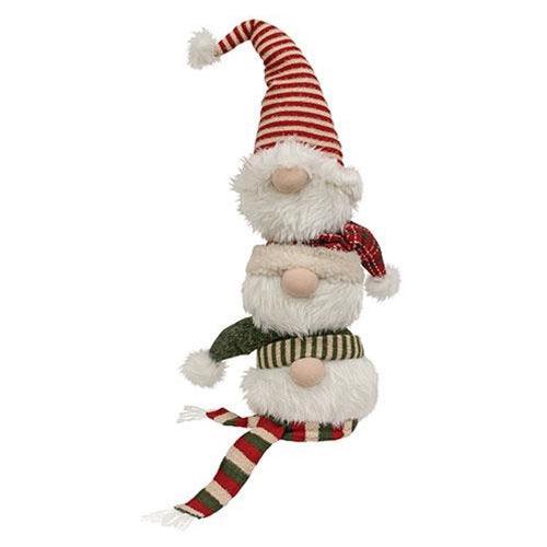 Nordic Christmas Stack of Gnomes - The Fox Decor