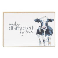 Easily Distracted Block - The Fox Decor