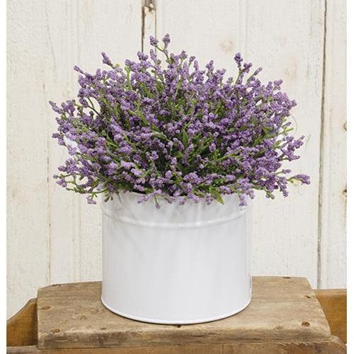 Enamel Bucket w Handles - The Fox Decor