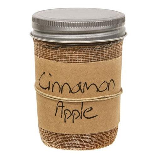 Cinnamon Apple Jar Candle 8oz - The Fox Decor
