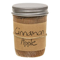 Cinnamon Apple Jar Candle 8oz - The Fox Decor