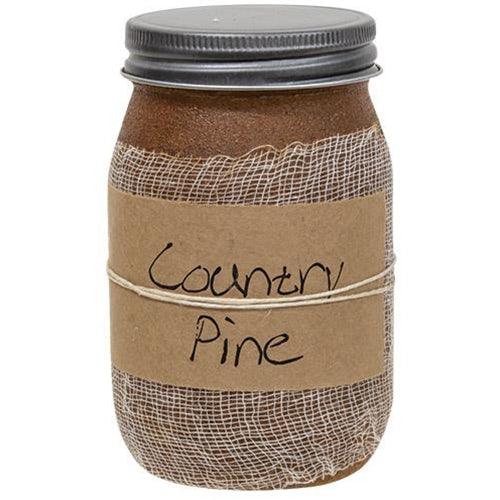 Country Pine Jar Candle 16oz - The Fox Decor