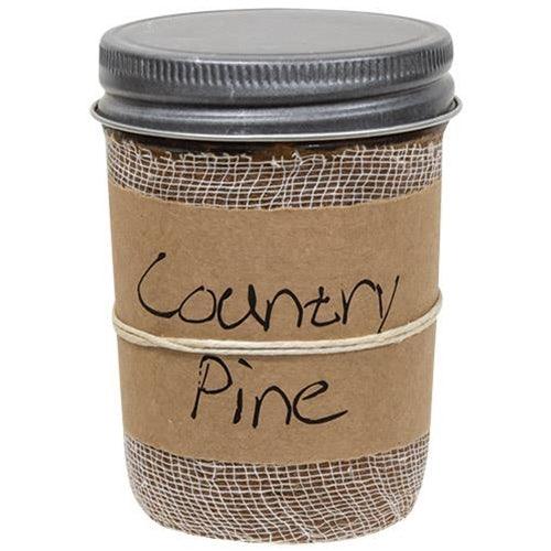 Country Pine Jar Candle 8oz - The Fox Decor