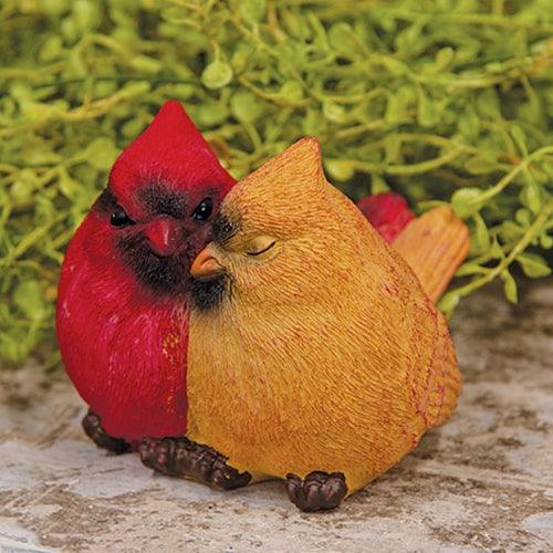 Resin Love Cardinal Pair - The Fox Decor